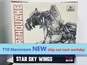 Black mamba Transform T10 Star Sky Wings KO MPM10 Starscream enlarged 34cm NEW - Picture 1 of 8