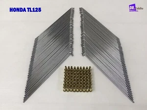 Fit HONDA TL125 CR125M   FRONT & REAR SPOKE SET GOLD NIPPLES 72Pcs.    #BI4962# - Picture 1 of 7