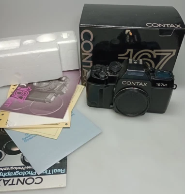 Contax 167MT fotocamera reflex 35 mm SCATOLA - Immagine 1 di 4