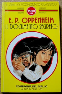 LIBRO IL DOCUMENTO SEGRETO Oppenheim 1997 Giallo Economico Classico Newton n.165 - Picture 1 of 3