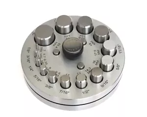 High Quality Premium Disc Cutter With 14 Punches 1/8th thru 1 Inch - Picture 1 of 2