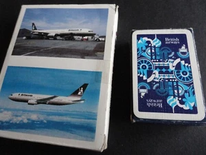 Collectable Rare Playing Cards British Airways Britannia Airways 3 Packs - Picture 1 of 16