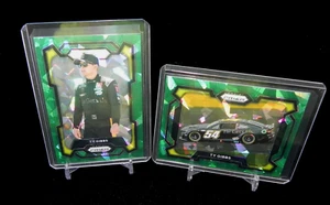 Ty Gibbs 2024 Panini Prizm Racing NASCAR Green Cracked Ice Prizm Base & Rides - Bild 1 von 4