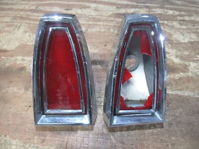 1965 Mercury Monterey задний верхний задний фонарь корпус линзы отделка молдинг пара - Изображение 1 из 4