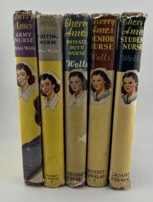 Vintage Cherry Ames - Nurse Books by Helen Wells - Hardcover / Children / Teen - Image 1 of 4