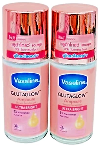 Vaseline ULTRA BRIGHT GLUTA GLOW Ampulle Serum Deodorant 48 Stunden aufrollen 45ml * 2 - Bild 1 von 12