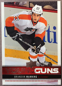 2012-13 Upper Deck Young Guns #240 Brandon Manning Philadelphia Flyers RC