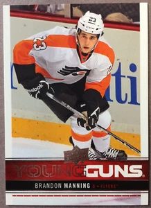2012-13 Upper Deck Young Guns #240 Brandon Manning Philadelphia Flyers RC - Bild 1 von 1