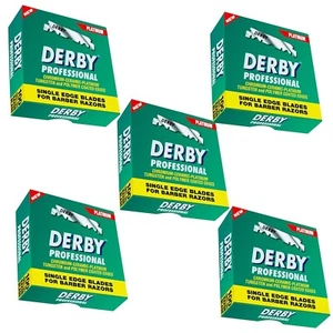  Derby Professional Platinum Coated Single Edge Razor Blades | 500 Blades  - Picture 1 of 11
