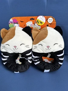 Squishmallows Mädchen Größe 4-5 Halloween Hausschuhe, Cam die Katze/Neu - Bild 1 von 3
