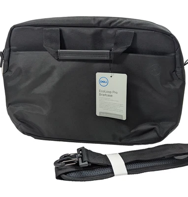 Maletín, Dell Laptop EcoLoop Pro con Bolso con Correa para el Hombro, 16" Negro, NUEVO CON ETIQUETAS Foto 1 de 4