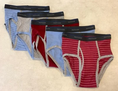 Paquete de 10 calzoncillos Fruit Of The Loom para niños talla XL N7 multicolores Foto 1 de 4