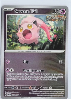Scream Tail (086/182), SV04: Paradox Rift, Reverse Holo, Uncommon - Image 1 of 2