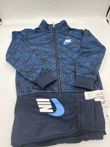 Nike Boys Logo Tricot Set Little Kids  Tracksuit Size 3T (2-3 Years Old) - Picture 1 of 4
