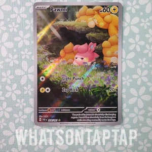 Carta Pokemon Pawmi 226/091 Segreta Rara Scarlatta Viola Destino Paldeo Singoli LP - Foto 1 di 2