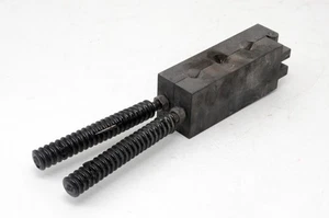 🎣Vintage Bleigussform mit Federgriffen - Industriewerkzeug / Angeln Senker - Bild 1 von 5