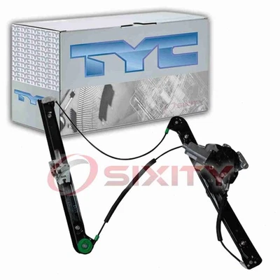 TYC Front Left Power Window Motor & Regulator Assembly for 2001-2005 BMW tx - Image 1 of 4