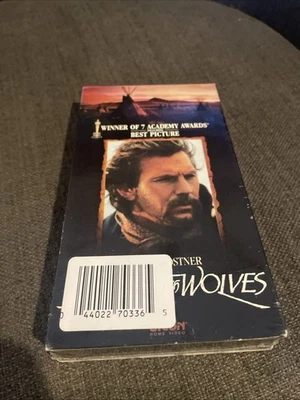 DANCES WITH WOLVES VHS 1990 Brand New (Factory Sealed) Kevin Costner - ORION - Image 1 of 4