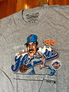 New York Mets Mitchell & Ness T Shirt Retro Keith Hernandez Sz 2XL MLB NYM - Picture 1 of 7
