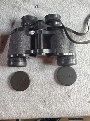 Focal Binoculars Optics 7X35 Wide Angle W/Case  (missing 2 caps) - Image 1 of 4