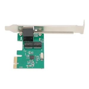 Pci-E Desktop Realtek 8111E One Port Network Card 10/100/1000Mbps Gigabit Et HLF - Picture 1 of 10