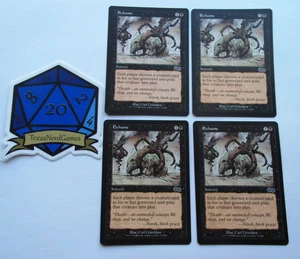 x4 Exhume Urza's Saga MTG Magic The Gathering TexasNerdGames - Foto 1 di 3
