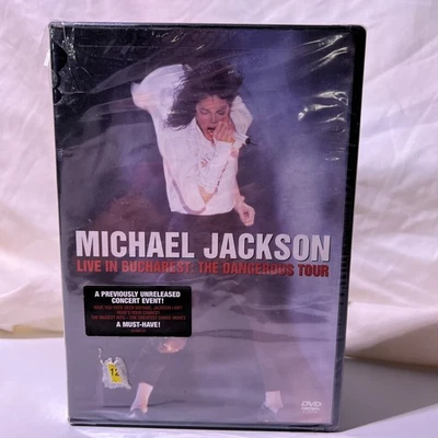 Michael Jackson Live In Bucharest The Dangerous Tour DVD Concert New & Sealed - Image 1 of 3