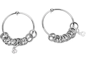 DOLCE & GABBANA hoop earrings with Swarovski Crystal Vintage 2013 - Never Worn  - Picture 1 of 13