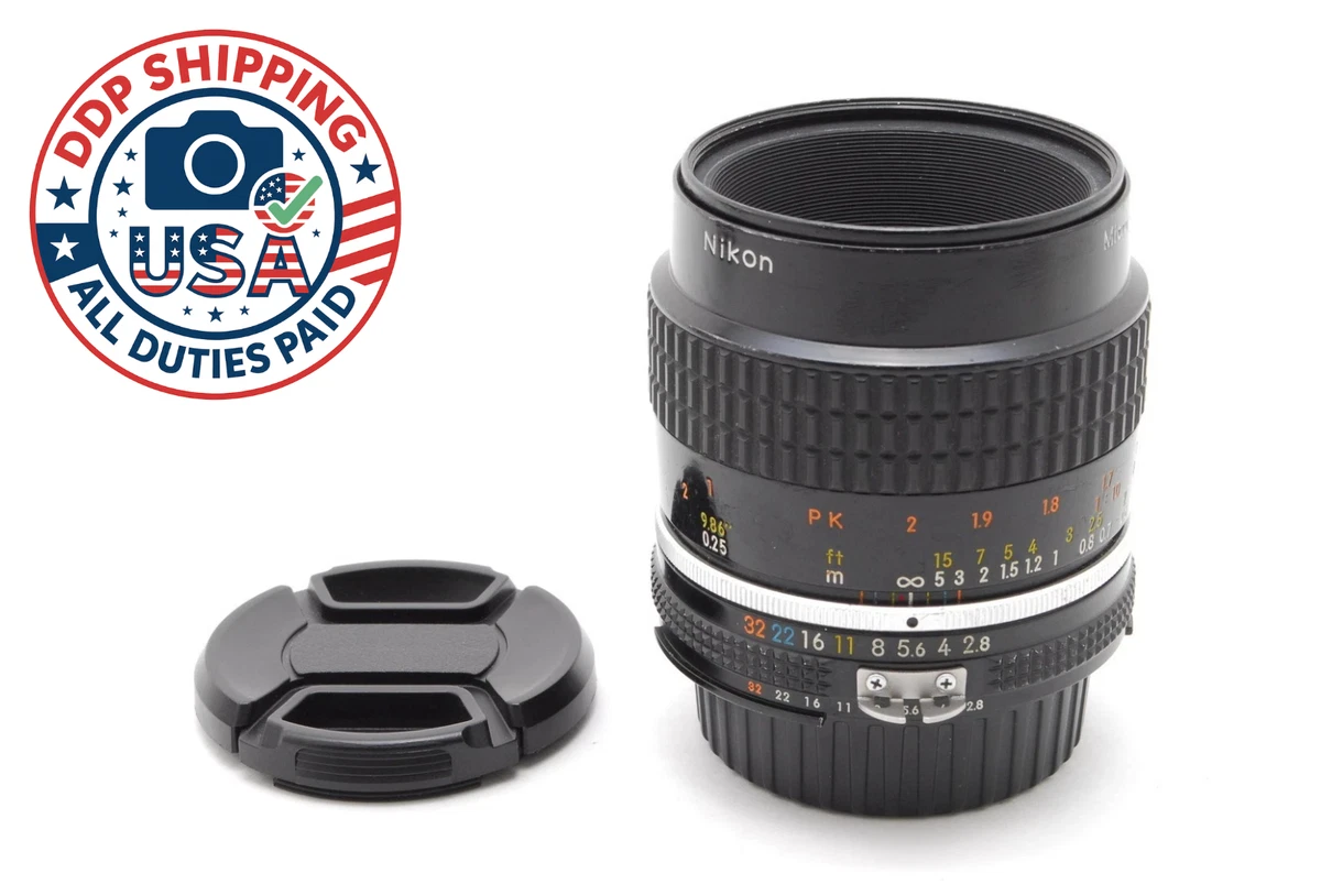 Nikon AI-S f/2.8 Camera Lenses 55mm Focal for sale - eBay