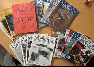 Machinist Magazine Lot The Home Shop Machinist Workshop American Metalworking - Picture 1 of 1