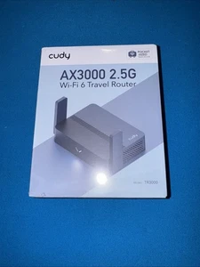 Cudy AX3000 2.5G Wi-Fi 6 Travel Router / Extender / Repeater | TR3000 - Picture 1 of 4