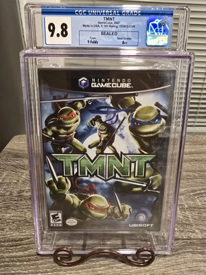 TMNT (Nintendo GameCube, 2007) Graded CGC 9.8 A++ Sealed - Image 1 of 4