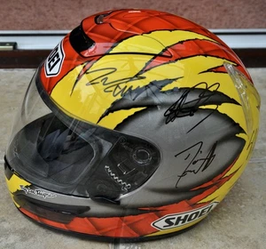 Multi Signed Crash Helmet From Goodwood FOS 2025 F1 Jacky Ickx,Massa,Bortoleto+9 - Picture 1 of 13