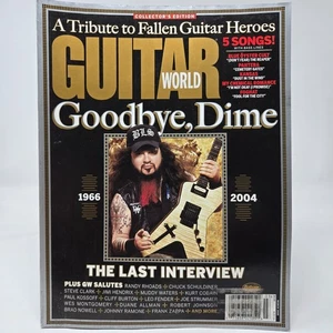 Guitar World Magazine March 2005 - Goodbye, Dime - The Last Interview 1966-2004 - Imagen 1 de 3