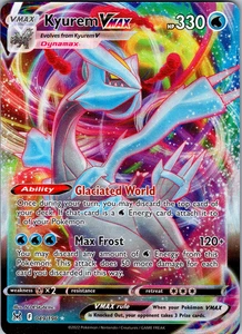 Kyurem VMAX 049/196 SWSH11: Lost Origin Ultra Rare - NM - Picture 1 of 2