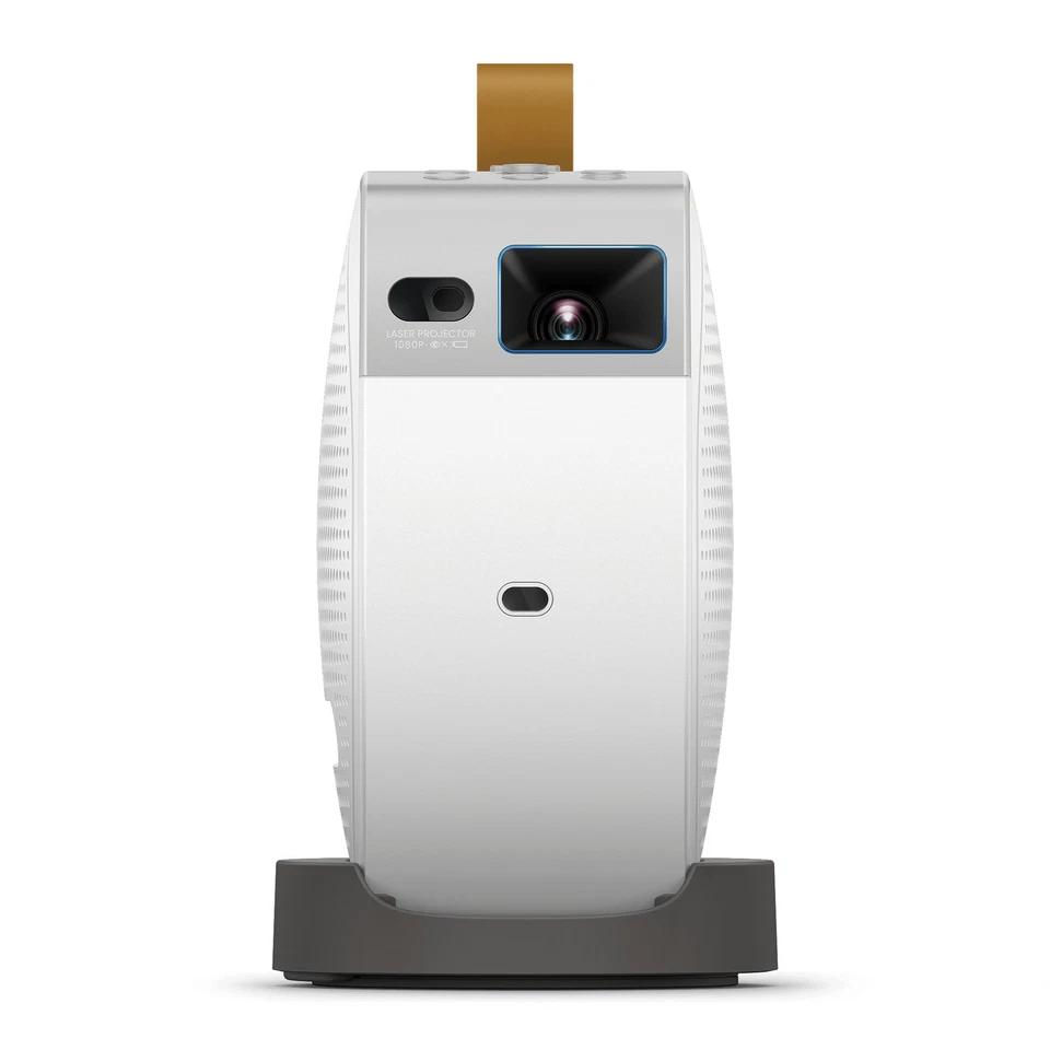 BenQ GV50 1080p Laser Tragbarer Deckenprojektor mit Stativfuß 500 ANSI Lumen NEU