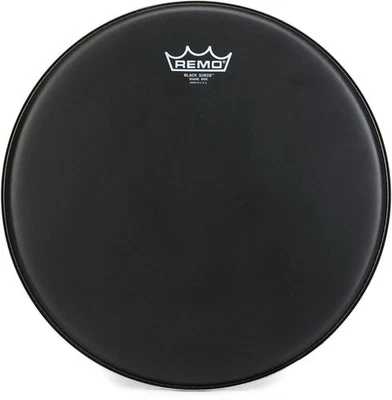 Remo Ambassador Black Suede Snare Side Drumhead - 14 inches - Image 1 of 4