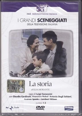 2 Dvd Box Sceneggiati Rai LA STORIA di Comencini con C.Cardinale completa 1986