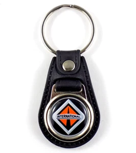 INTERNATIONAL KEY FOB CHAIN RING PATCH PIN HEAVY DUTY TRUCKS LONESTAR SCOUT, MXT - Foto 1 di 2