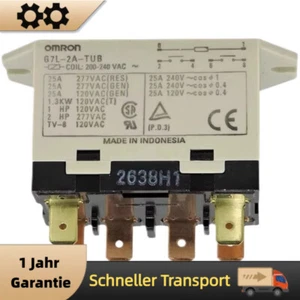 1PCS G7L-2A-TUB 200-240VAC OMRON Relay 25A 6PINS NEW - Bild 1 von 1