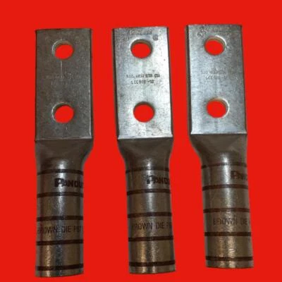 Panduit LCC500-12-6 Brown Die P87 (20) Compression Lug, Pack of 3 - Image 1 of 4