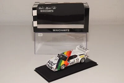 A42 1:43 MINICHAMPS BMW M1 LE MANS 1981 ROUSSELOT FERRIER VSD #72 COME NUOVO ... - Immagine 1 di 4