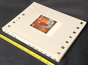 SX-70 ART BOOK LUSTRUM,POP,140 PAGES,ISAAC ASIMOV,POLAROID,COLOR,MUIR,FAMOUS,'79 - Picture 1 of 9