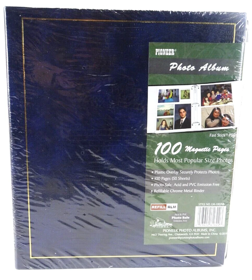 Pioneer Photo LM100 100 Page Magnetic Photo Album