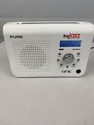 Pure One The Jazz DAB FM Digital Radio, White with Mains Power Supply, Tested 