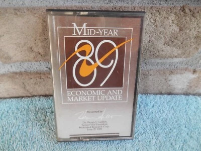 RARE MID YEAR 1989 ECONOMIC & MARKET UPDATE HENRY J. GAILLIOT 1989 CASSETTE - Image 1 of 4