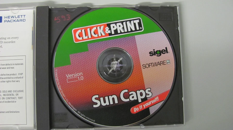 Sigel Sun Caps Do it yourself Software für Sigel Sun Caps - Bild 1 von 1