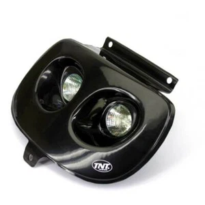 MASCHERA DOPPIO FARO ALOGENO NERO MBK 50 CW BOOSTER SPIRIT 1996-2003 - Imagen 1 de 1