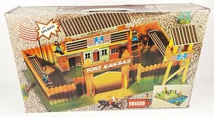 FORT KANSANS NUOVA SIG ART. 1001 FORTINO INDIAN VILLAGE SOLDATINI VINTAGE NUOVO - Imagen 1 de 12