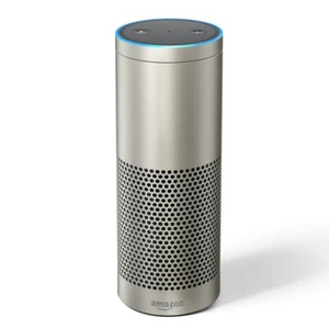 Echo Plus With Built-In Hub Silver Very Good - Picture 1 of 3